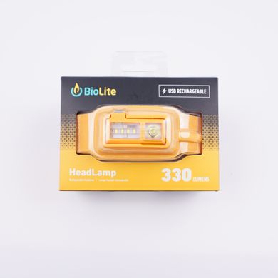 Налобный фонарь Biolite Headlamp, 330 люмен, Yellow (BLT HPA1001)