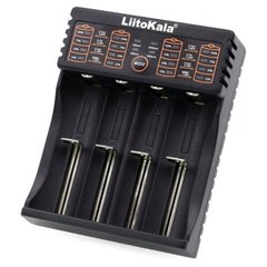 Зарядное устройство для аккумуляторов Liitokala Lii-402, Ni-Mh/Li-ion/Li-Fe/LiFePO4, USB, LED, Box (Lii-402)