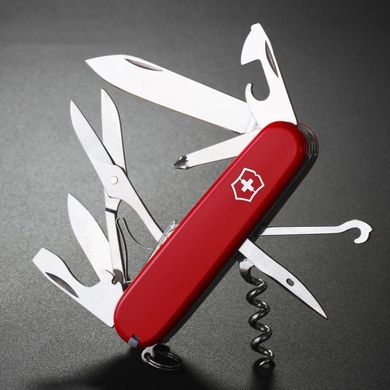 Швейцарский складной нож Victorinox Explorer (91мм,16 функций) красный (1.6703)