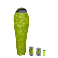 Спальный мешок Pinguin Micra (6/1°C), 185 см - Left Zip, Green (PNG 230147) 2020