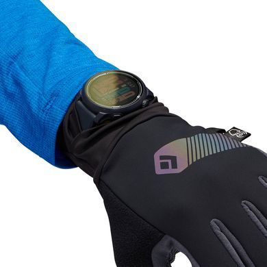 Рукавички чоловічі Black Diamond Hybrid Light Gloves, Black/Carbon, S (BD 8017199150SML1)