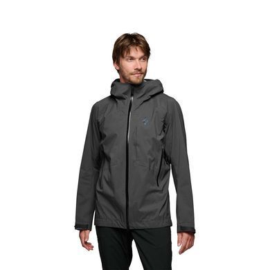 Мембранная мужская куртка Black Diamond M Highline Stretch Shell, Anthracite, XL (BD 7420100001XLG1)