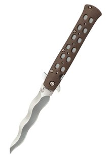 Ніж складаний Cold Steel 4" TI-Lite, Kris Blade, Zytel Handle, Brown (CST CS-26SP)