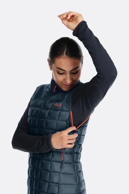 Жилет жіночий Rab Mythic Vest Wmns, Patriot Blue, 10 (RB QDB-58-PB-10)