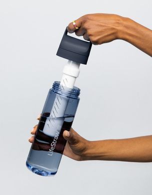Бутылка-фильтр для воды LifeStraw Go Filter Bottle, 650 мл, Laguna Teal (LSW LGV422TLWW)