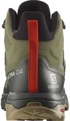 Черевики чоловічі Salomon X Ultra 4 Mid GTX, Dlicgr/Peat/Kelp, 8 (SLM 417398-8)