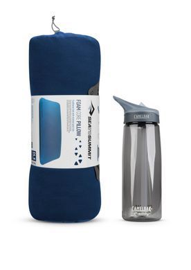Подушка складная Sea to Summit Foam Core Pillow, Deluxe, 16х56х36см, Navy (STS APILFOAMDLXNB)
