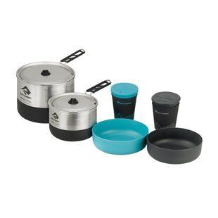 Набор посуды Sigma Cookset 2.2 Pacific Blue/Silver от Sea to Summit (STS APOTSIGSET2.2)