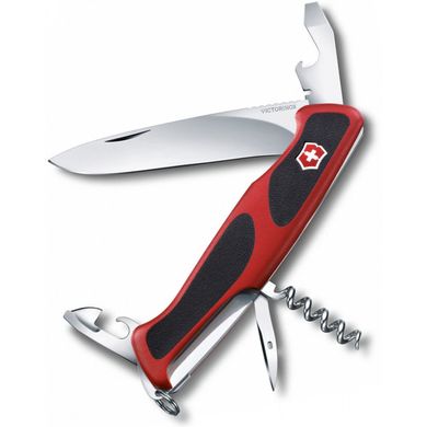 Швейцарский складной нож Victorinox Rangergrip 68 (130мм 11 функций) красный (0.9553.С)