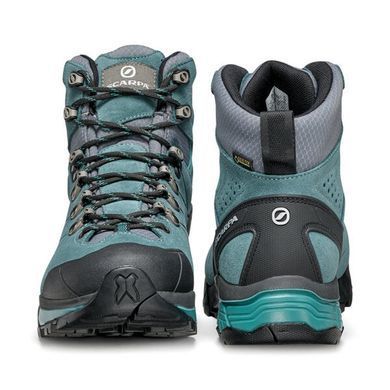 Ботинки женские Scarpa ZG Trek GTX WMN, Nile Blue/Gray, 41 1/2 (SCRP 67075-202 41.5 NILE BLUE-GR)