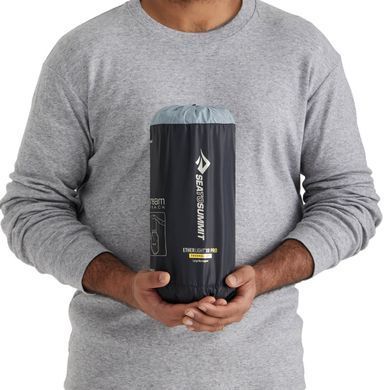 Коврик надувной Sea to Summit Ether Light XR Pro Insulated ASC Mat, Pirate Black, Large Rectangular, 198х64х10см (STS ASL051142-320105)