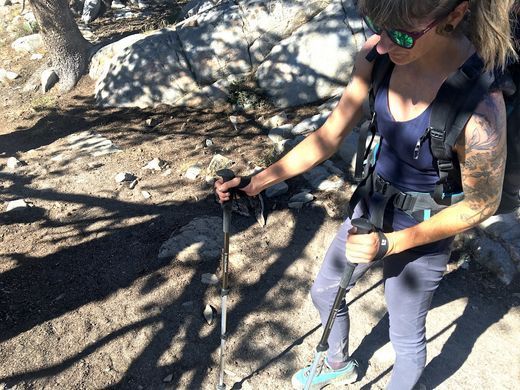 Треккинговые палки Black Diamond Trail Sport, 140 см, Granite (BD 1125491007ALL1)