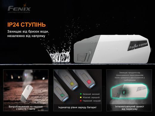 Фонарь ручной с автономным питанием Fenix E-STAR (E-STAR)
