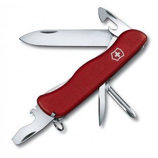 Швейцарський розкладний ніж Victorinox Centurion (111мм 11 функцій) червоний 0.8453