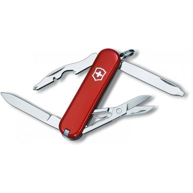 Швейцарський розкладний ніж Victorinox Rambler (58мм 10 функцій) червоний (0.6363)