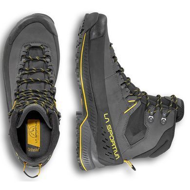 Черевики La Sportiva TX5 Evo Mid GTX, Carbon/Yellow, 42 (LS ZFHS107G00Y00-42)