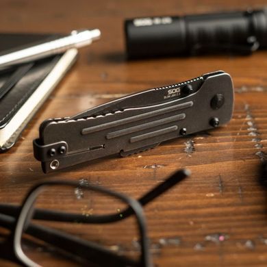 Нож складной SOG SlimJim 2.0, Black (SOG SJ42-CP)