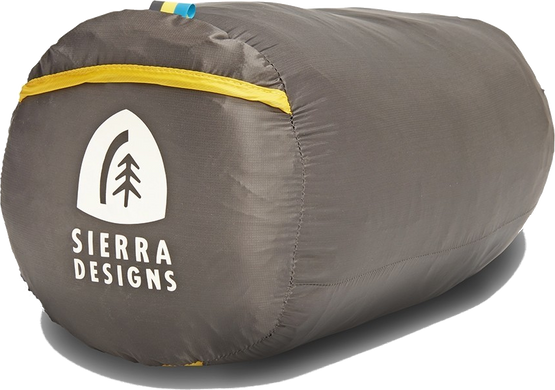 Спальный мешок Sierra Designs Nitro 800F 20 (-2/-9°C), 198 см - Left Zip, Red/Black/Yellow Long (SD 70604318L)