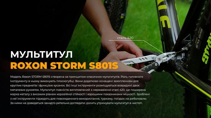 Мультитул Roxon Storm S801S (S801S)