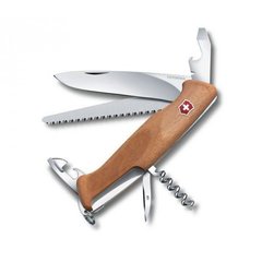 Швейцарский складной нож Victorinox Rangerwood 55 (130мм 10 функций) дерево 0.9561.63