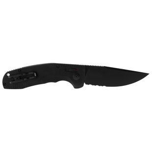 Складной нож SOG SOG-TAC AU, Black, Partially Serrated (SOG 15-38-02-57)