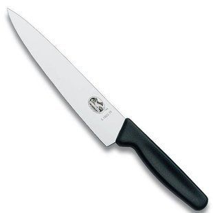 Ніж побутовий, кухонний Victorinox (лезо: 190мм), чорний 5.1903.19B