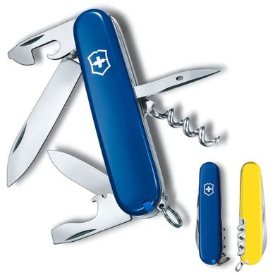 Ніж Victorinox Spartan, 12 функцій, 91 мм, Yellow/Blue (VKX 13603.2.8)