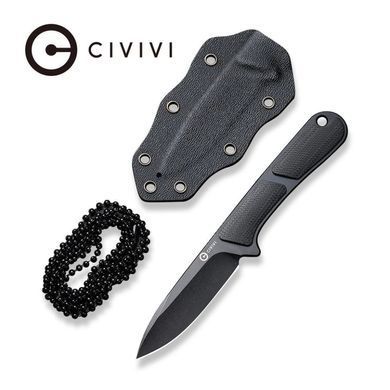 Ніж Civivi Mini Elementum Fixed Blade, Black (689826328033)