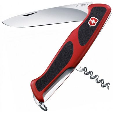 Швейцарський розкладний ніж Victorinox Rangergrip 52 (130мм 5 функцій) червоний (0.9523.С)