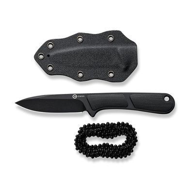 Ніж Civivi Mini Elementum Fixed Blade, Black (689826328033)