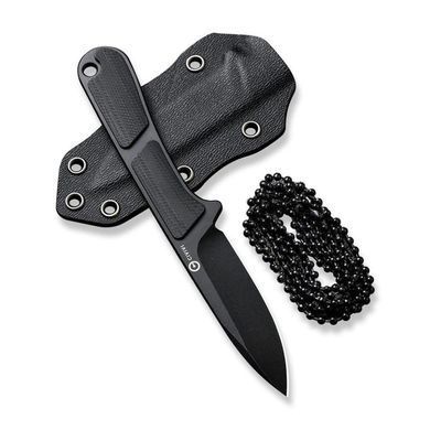 Ніж Civivi Mini Elementum Fixed Blade, Black (689826328033)