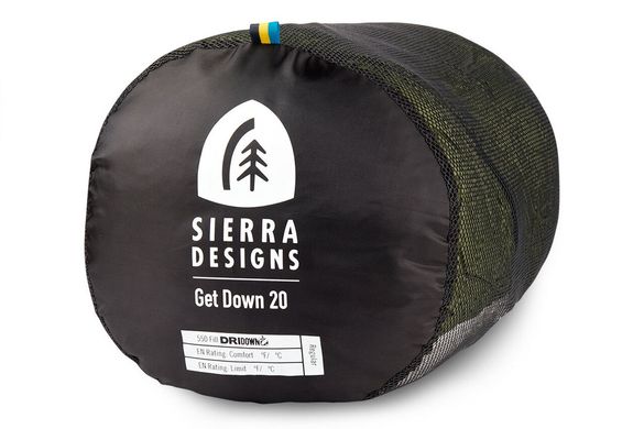 Спальний мішок Sierra Designs Get Down 550F 20 (-2/-8 Сᵒ) Long (SD 70614521L)