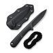Ніж Civivi Mini Elementum Fixed Blade, Black (689826328033)