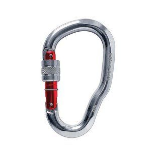 Карабін Singing Rock Jumbo HMS Screw Gate-22kN polished/red (SR K5420.PE)