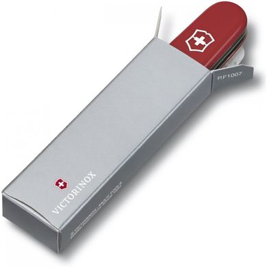 Швейцарський розкладний ніж Victorinox Recruit (84мм 10 функцій) червоний 0.2503