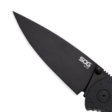 , Black, Складной нож, 209, 120, 89, 3, 88, Прямая, Clip Point, AUS-8, 57-58, TiNi, GRN, Piston Lock, Есть, Нет, Темный