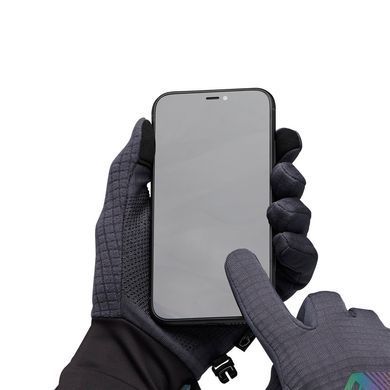 Перчатки мужские Black Diamond GridTech Storm Hood Gloves, Carbon/Glacier, S (BD 8017419642SML1)