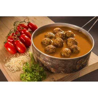 Тефтелі з яловичини з підливою Adventure Menu Meatballs with basmati and tomato sauce (AM 692)