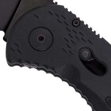 , Black, Складной нож, 209, 120, 89, 3, 88, Прямая, Clip Point, AUS-8, 57-58, TiNi, GRN, Piston Lock, Есть, Нет, Темный