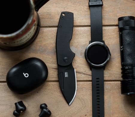 Ніж складаний SOG Stout SJ, Blackout (SOG 16-03-02-57)