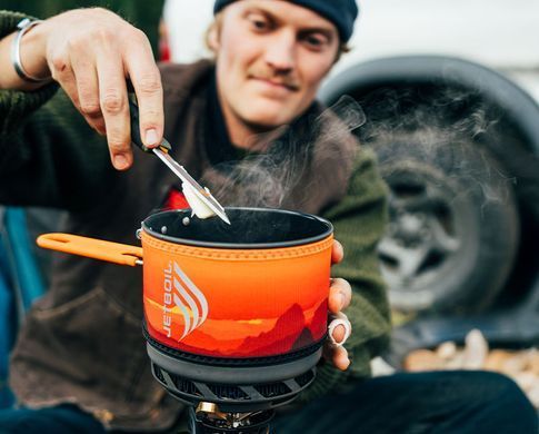Система приготування їжі Jetboil TrailCook 1.2 л, Carbon (JBL TCCB-EU)