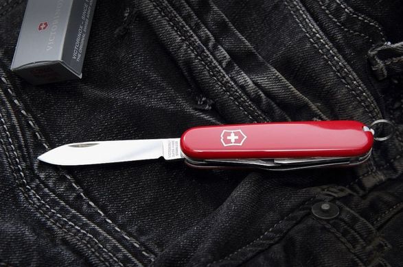 Швейцарский складной нож Victorinox Recruit (84мм 10 функций) красный 0.2503