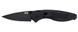 , Black, Складной нож, 209, 120, 89, 3, 88, Прямая, Clip Point, AUS-8, 57-58, TiNi, GRN, Piston Lock, Есть, Нет, Темный