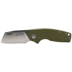 Складной нож SOG Stout SJ, OD Green, Cleaver, Stonewash (SOG 16-03-06-57)