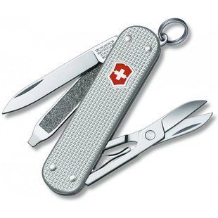 Швейцарський розкладний ніж Victorinox Barleycorn Classic SD Alox (58мм 5 функцій) сталевий (0.6221.26)