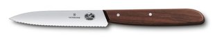 Кухонний ніж Victorinox Wood Paring 10см волн. с дерев. ручкой (5.0730)