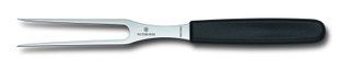 Кухонная вилка Victorinox Carving Flat 15см с черн. ручкой