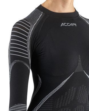 Термофутболка з довгим рукавом жіноча Accapi Synergy, Black/Anthracite р. M/L (ACC EA451.906-ML)
