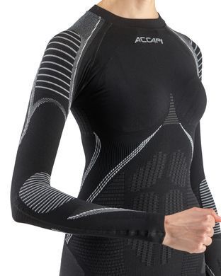 Термофутболка з довгим рукавом жіноча Accapi Synergy, Black/Anthracite р. M/L (ACC EA451.906-ML)