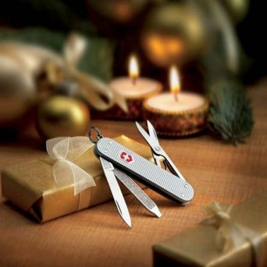 Швейцарський розкладний ніж Victorinox Barleycorn Classic SD Alox (58мм 5 функцій) сталевий (0.6221.26)